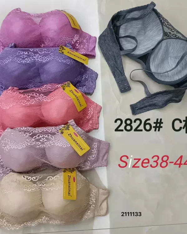 Wholesale Plus Size Bandeau Bra C Cup (2826) - China lingerie manufacturer & supplier