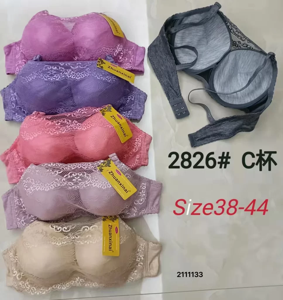 Wholesale Plus Size Bandeau Bra C Cup (2826) - China lingerie manufacturer & supplier