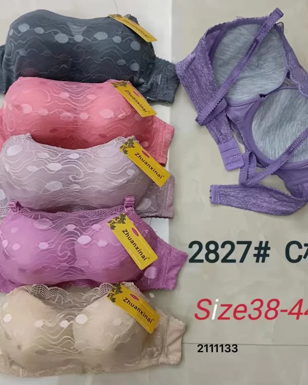 Wholesale Plus Size Bandeau Bra C Cup (2827) - China lingerie manufacturer & supplier