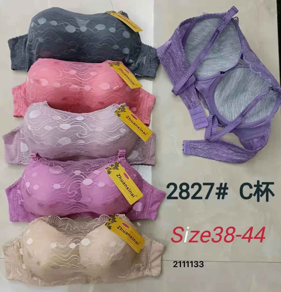 Wholesale Plus Size Bandeau Bra C Cup (2827) - China lingerie manufacturer & supplier