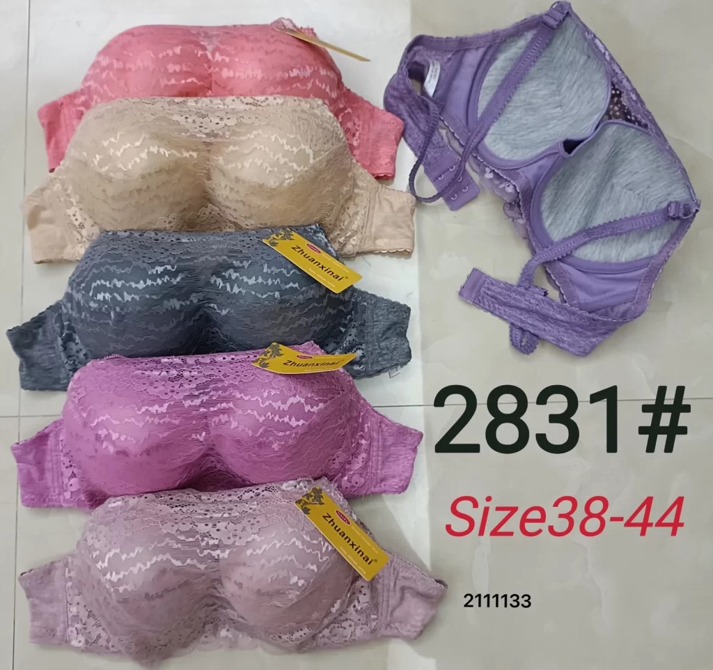 Wholesale Plus Size Bandeau Bra C Cup (2831) - China lingerie manufacturer & supplier