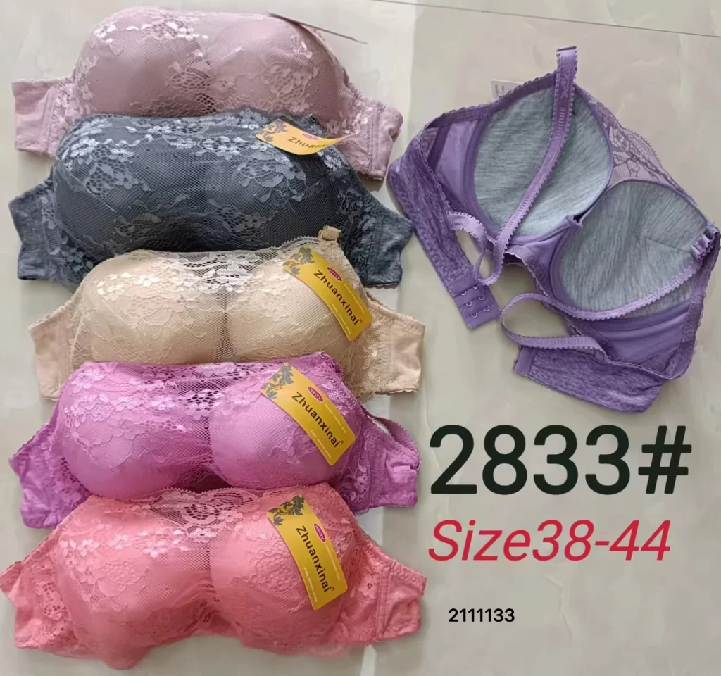 Wholesale Plus Size Bandeau Bra C Cup (2833) - China lingerie manufacturer & supplier