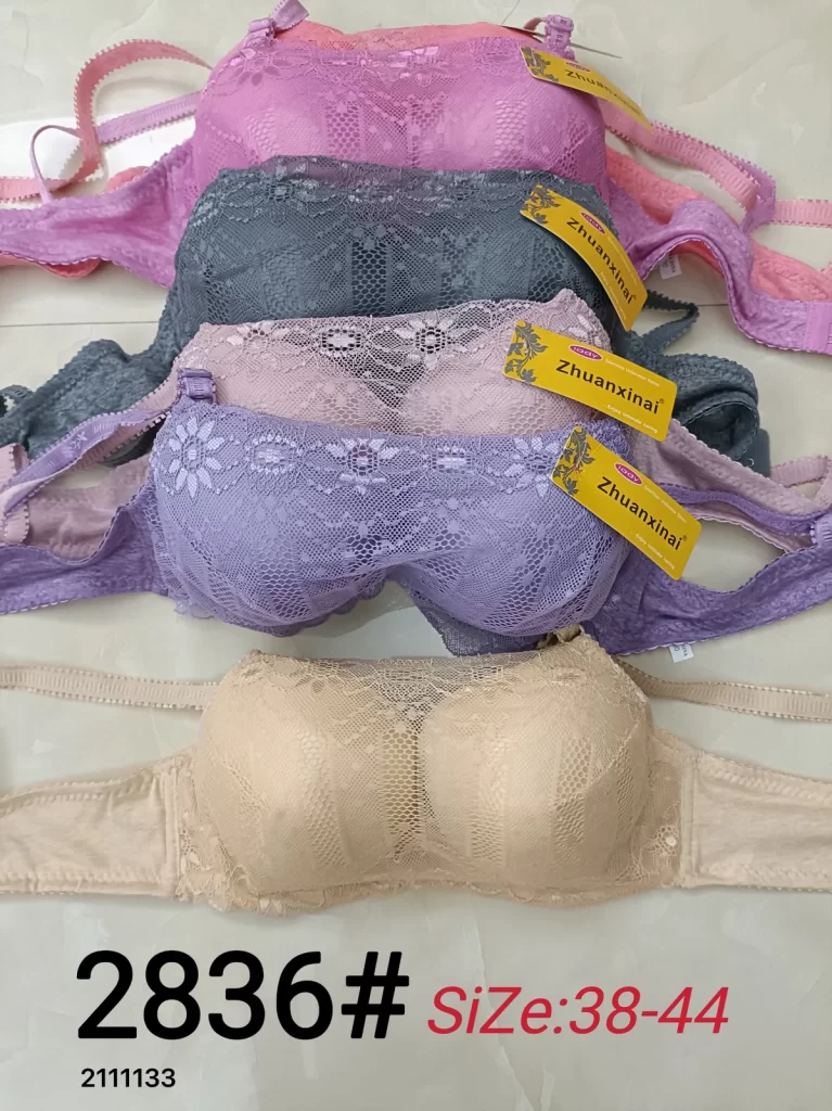 Wholesale Plus Size Bandeau Bra C Cup (2836) - China lingerie manufacturer & supplier