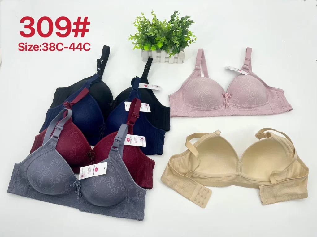Wholesale Plus Size Jacquard Bra C Cup (309) - China lingerie manufacturer & supplier