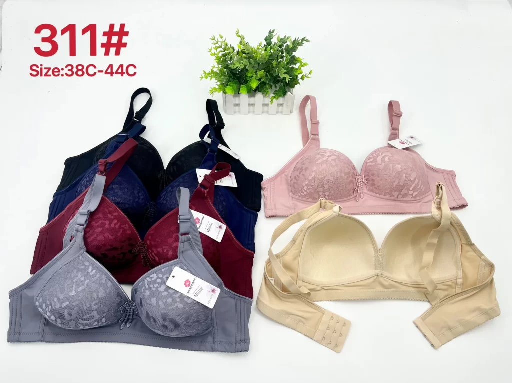 Wholesale Plus Size Leopard Bra C Cup (311) - China lingerie manufacturer & supplier