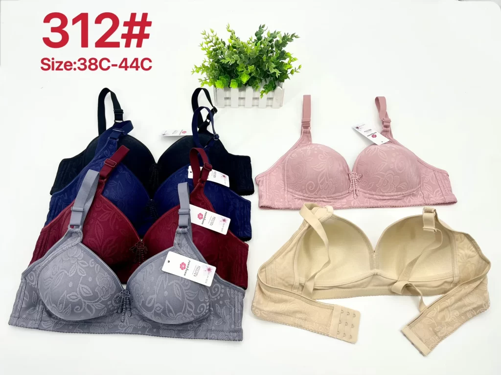 Wholesale Plus Size Jacquard Bra C Cup (312) - China lingerie manufacturer & supplier