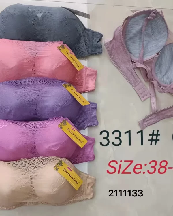 Wholesale Plus Size bra C cup model 3311 from factory 211 - China lingerie manufacturer & supplier