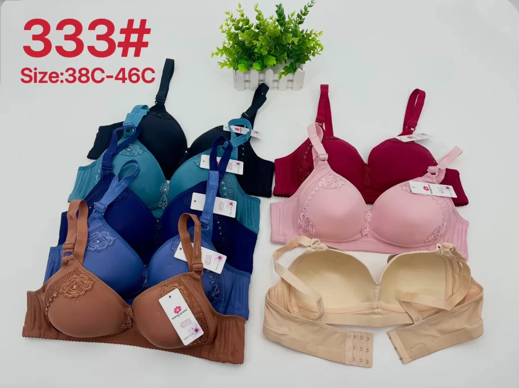 Wholesale Plus Size bra C cup model 333 from factory 278 - China lingerie manufacturer & supplier