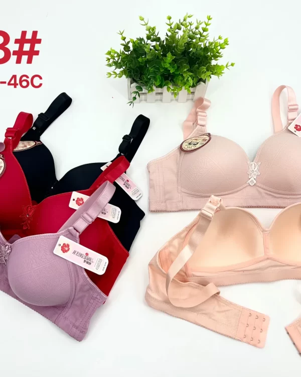 Wholesale Plus Size Lace Trim Bra C Cup (333) - China lingerie manufacturer & supplier