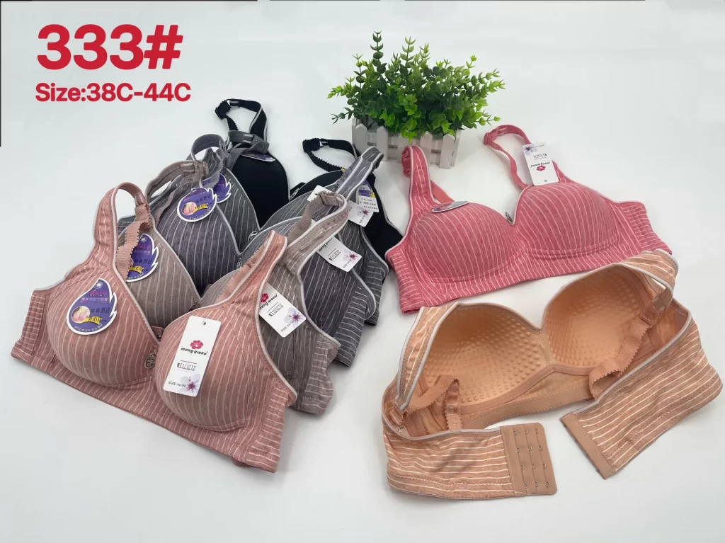 Wholesale Plus Size Striped Bra C Cup (333) - China lingerie manufacturer & supplier