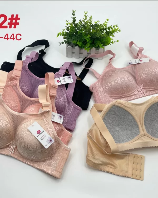 Wholesale Plus Size Lace Trim Bra C Cup (3342) - China lingerie manufacturer & supplier