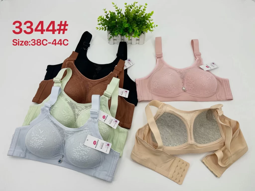 Wholesale Plus Size Bandeau Bra C Cup (3344) - China lingerie manufacturer & supplier
