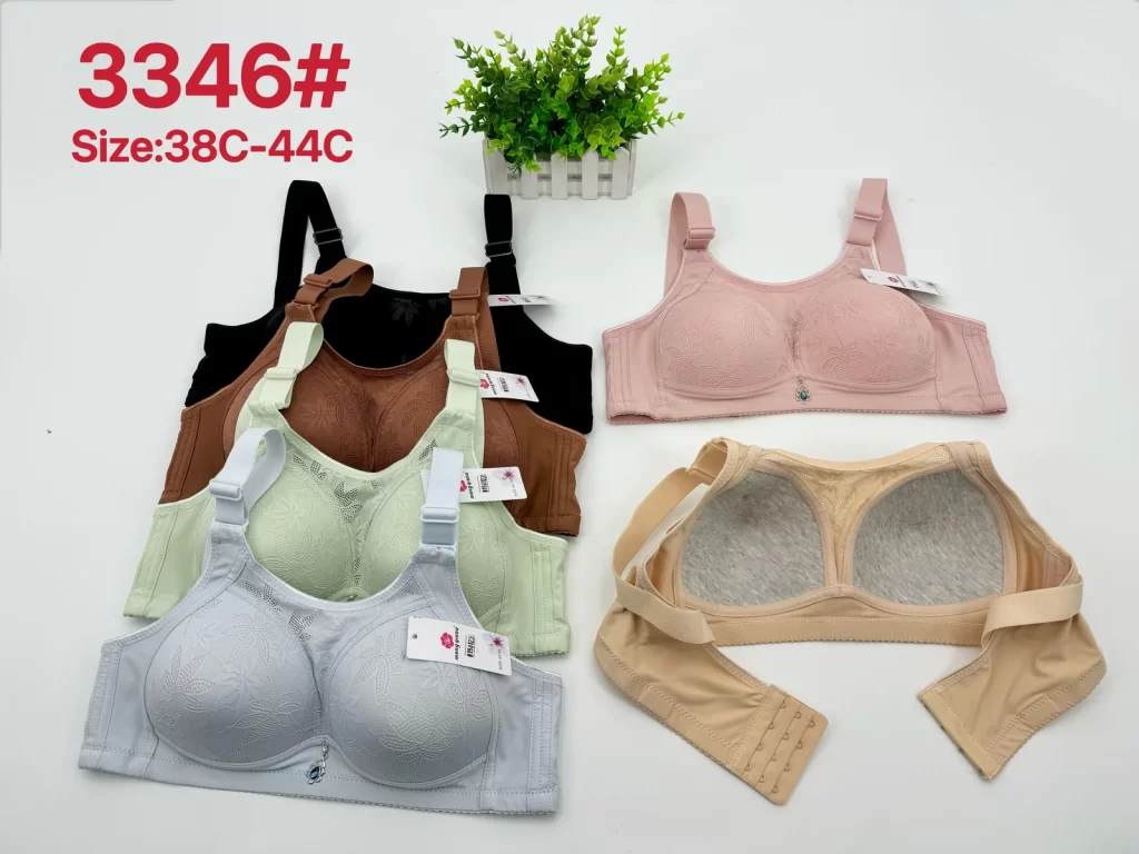 Wholesale Plus Size Bandeau Bra C Cup (3346) - China lingerie manufacturer & supplier
