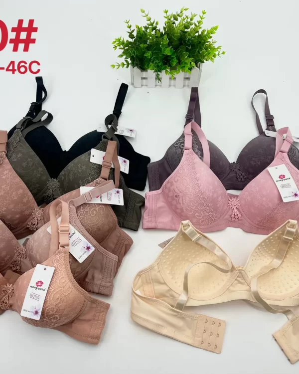 Wholesale Plus Size Lace Trim Bra C Cup (350) - China lingerie manufacturer & supplier