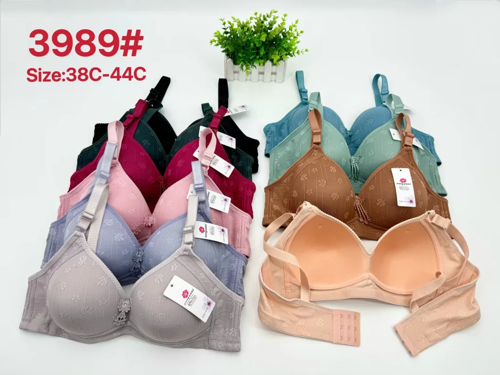 Wholesale Plus Size bra C cup model 3989 from factory 296 - China lingerie manufacturer & supplier