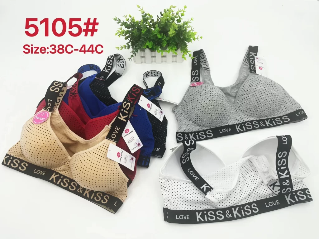 Wholesale Plus Size Sports Bra C Cup (5105) - China lingerie manufacturer & supplier