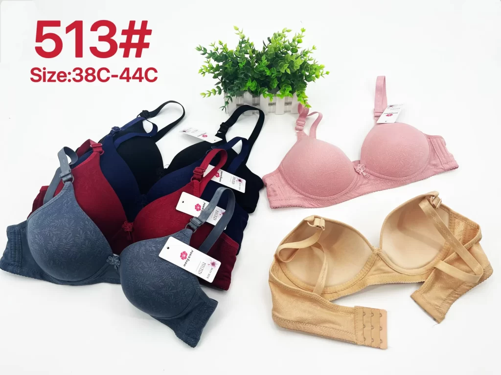 Wholesale Plus Size Jacquard Bra C Cup (513) - China lingerie manufacturer & supplier