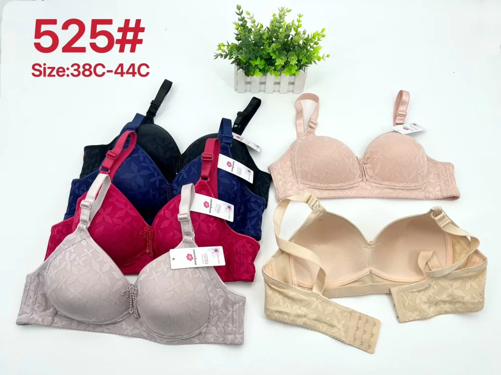 Wholesale Plus Size Lace Trim Bra C Cup (525) - China lingerie manufacturer & supplier