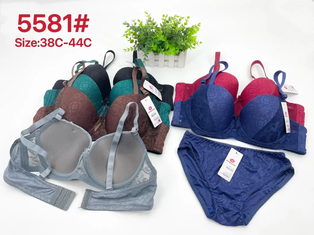 Wholesale Plus Size Bra Set C Cup (5581) - China lingerie manufacturer & supplier