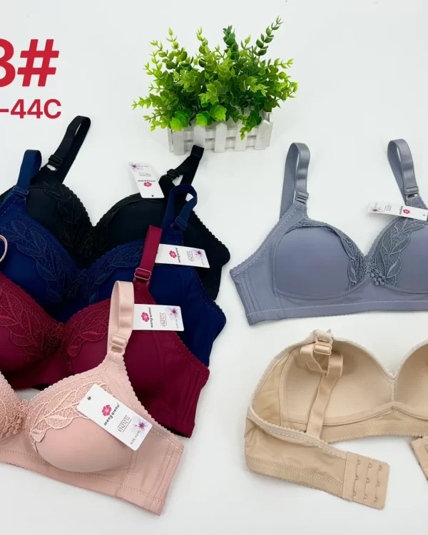 Wholesale Plus Size Lace Trim Bra C Cup (603) - China lingerie manufacturer & supplier