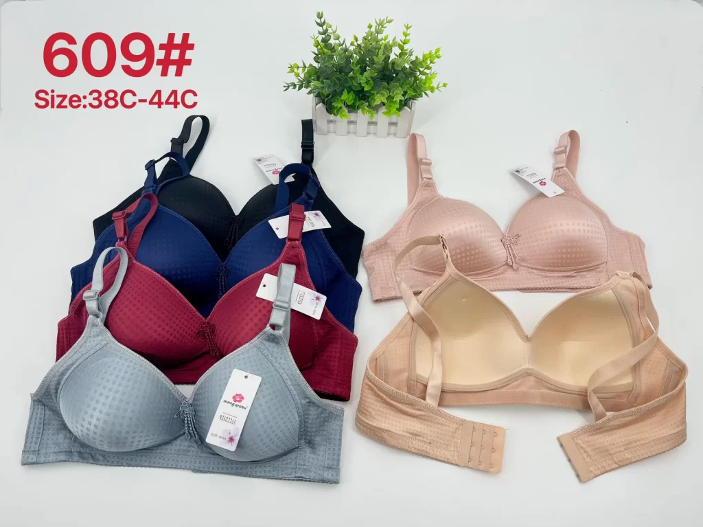 Wholesale Plus Size Jacquard Bra C Cup (609) - China lingerie manufacturer & supplier
