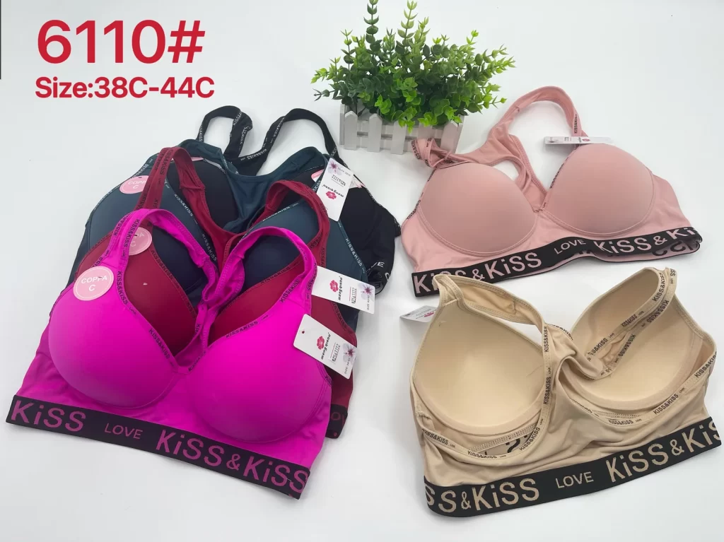 Wholesale Plus Size Sports Bra C Cup (6110) - China lingerie manufacturer & supplier