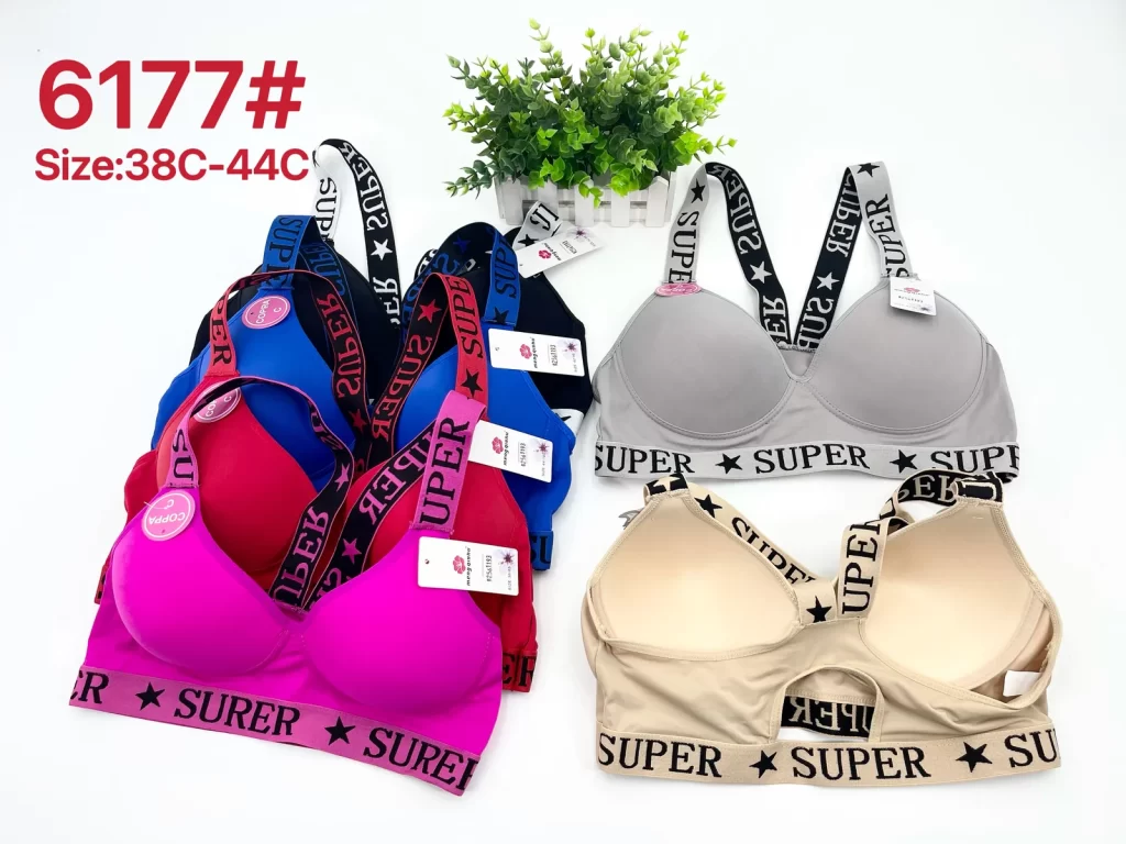Wholesale Plus Size bra C cup model 6177 from factory 256 - China lingerie manufacturer & supplier