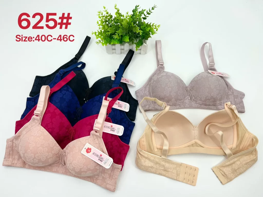 Wholesale Plus Size Lace Trim Bra C Cup (625) - China lingerie manufacturer & supplier