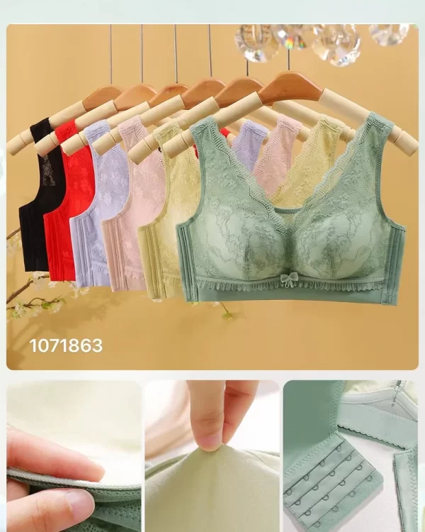 Wholesale Plus Size Lace Trim Bra C Cup (6298) - China lingerie manufacturer & supplier