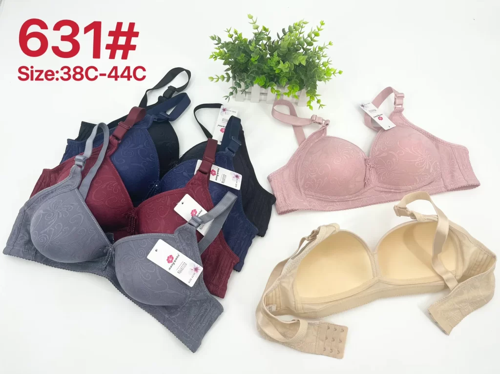 Wholesale Plus Size Jacquard Bra C Cup (631) - China lingerie manufacturer & supplier