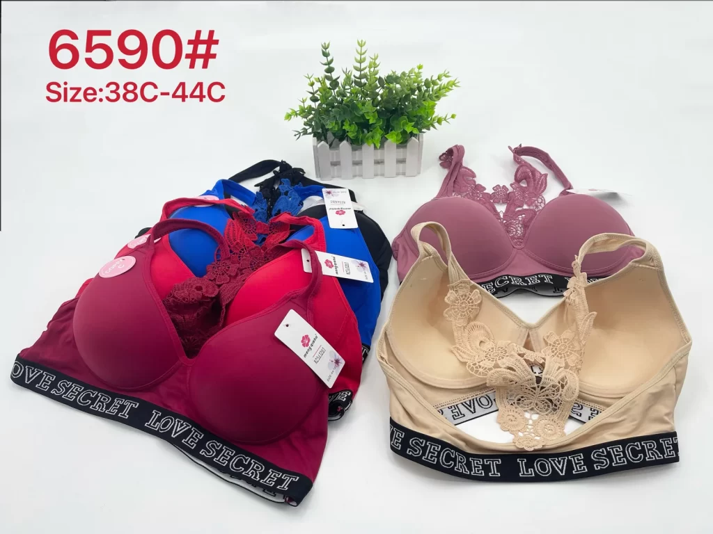 Wholesale Plus Size bra C cup model 6590 from factory 256 - China lingerie manufacturer & supplier