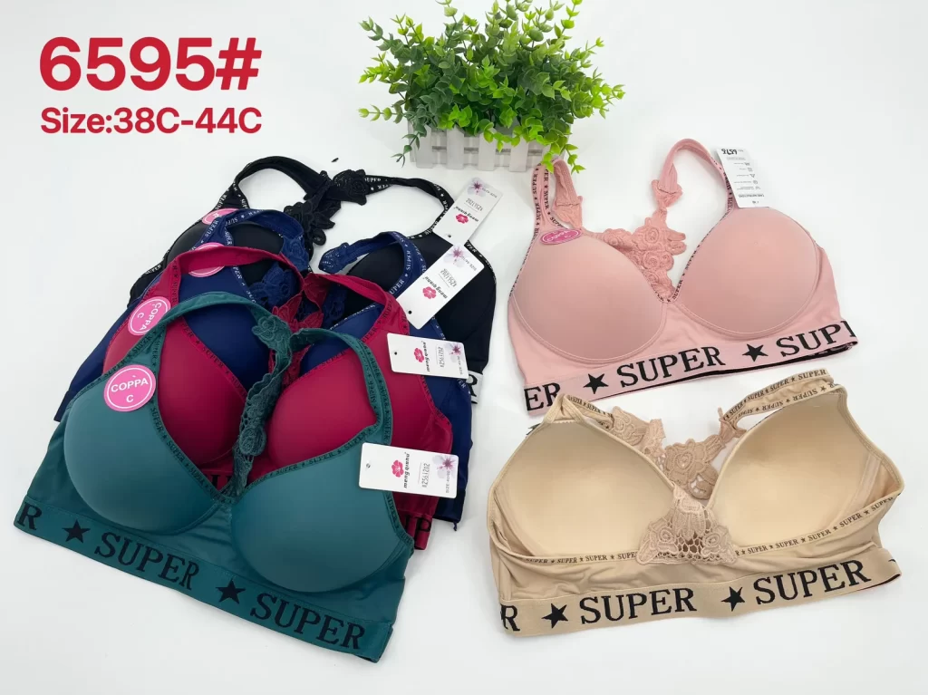 Wholesale Plus Size Sports Bra C Cup (6595) - China lingerie manufacturer & supplier