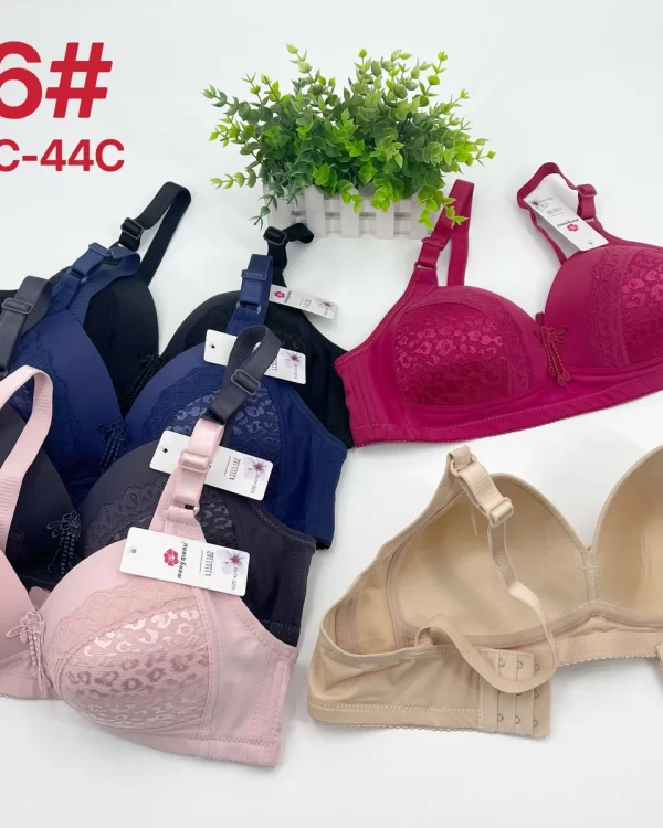 Wholesale Plus Size Lace Trim Bra C Cup (666) - China lingerie manufacturer & supplier