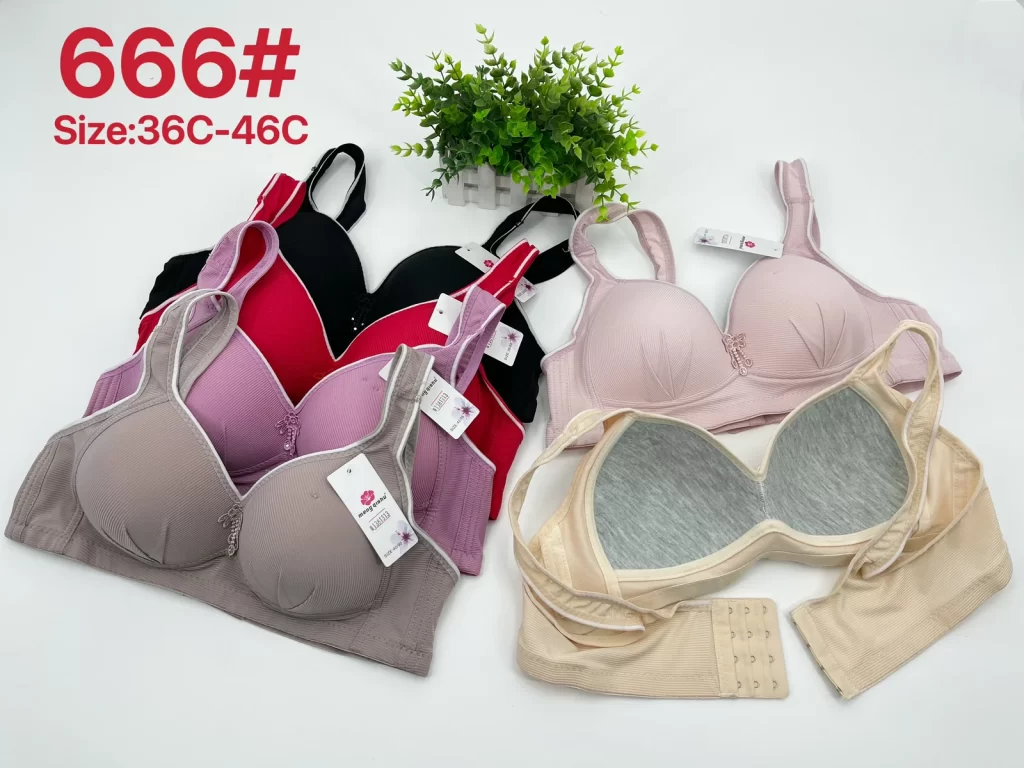 Wholesale Plus Size Lace Trim Bra C Cup (666) - China lingerie manufacturer & supplier