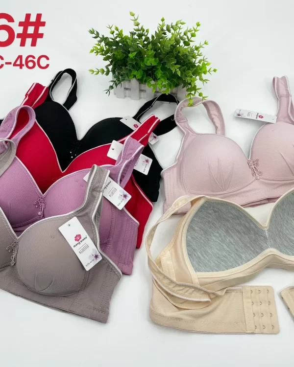 Wholesale Plus Size Lace Trim Bra C Cup (666) - China lingerie manufacturer & supplier