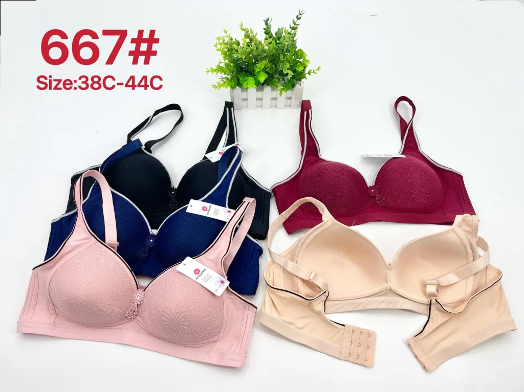 Wholesale Plus Size Jacquard Bra C Cup (667) - China lingerie manufacturer & supplier