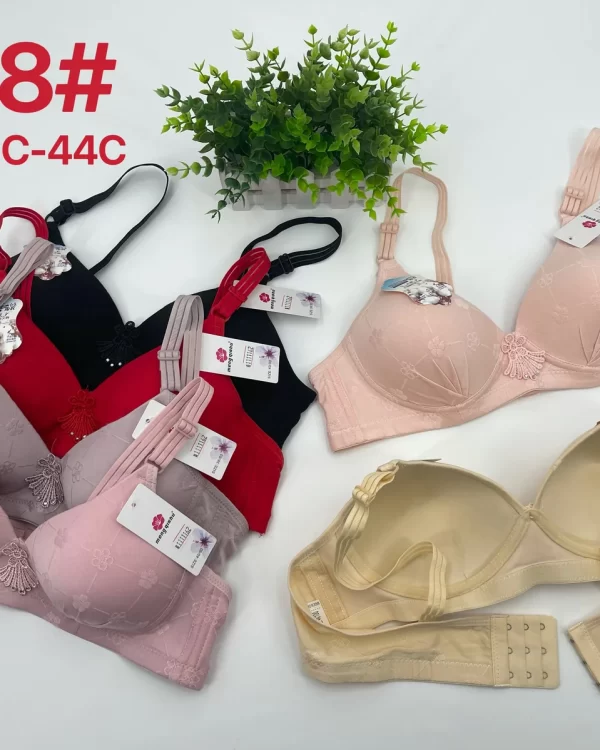 Wholesale Plus Size Jacquard Bra C Cup (668) - China lingerie manufacturer & supplier