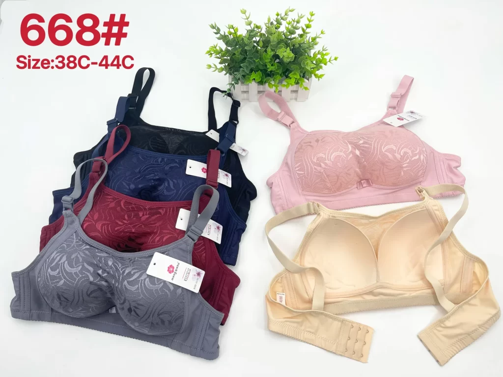 Wholesale Plus Size Bandeau Bra C Cup (668) - China lingerie manufacturer & supplier