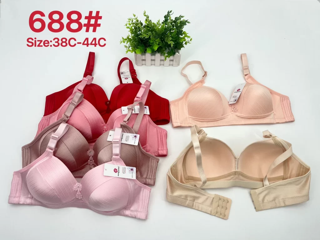 Wholesale Plus Size Jacquard Bra C Cup (688) - China lingerie manufacturer & supplier