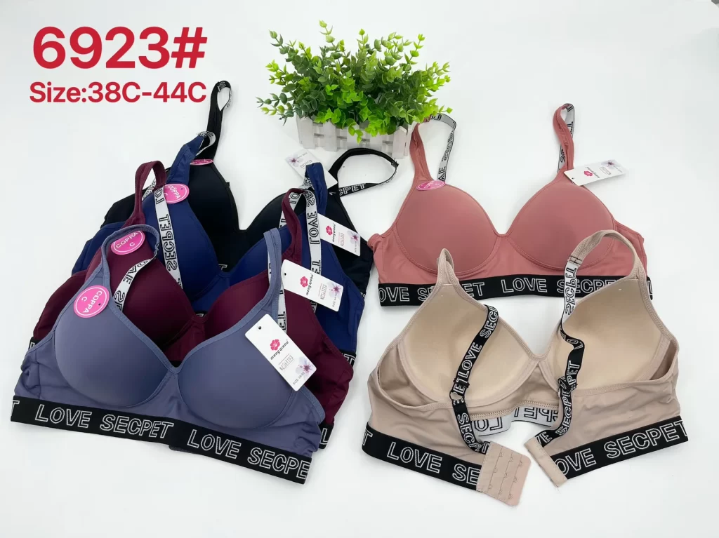 Wholesale Plus Size Sports Bra C Cup (6923) - China lingerie manufacturer & supplier