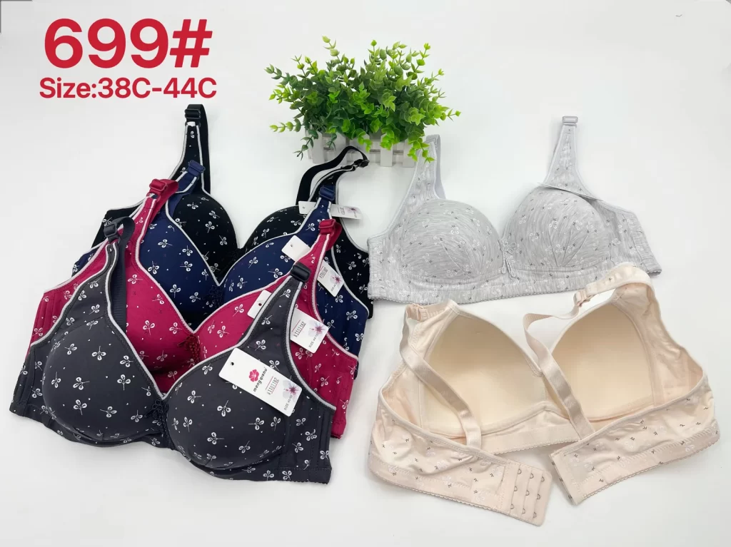 Wholesale Plus Size Lace Trim Bra C Cup (699) - China lingerie manufacturer & supplier
