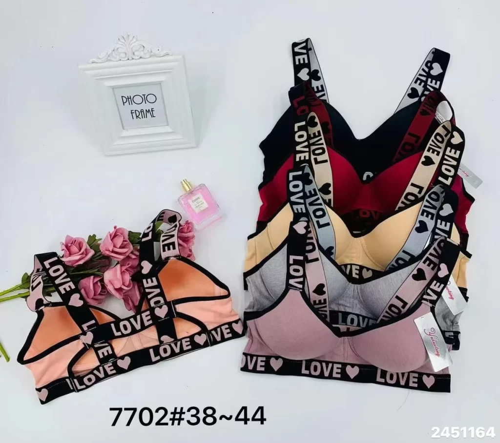 Wholesale Plus Size Sports Bra C Cup (7702) - China lingerie manufacturer & supplier