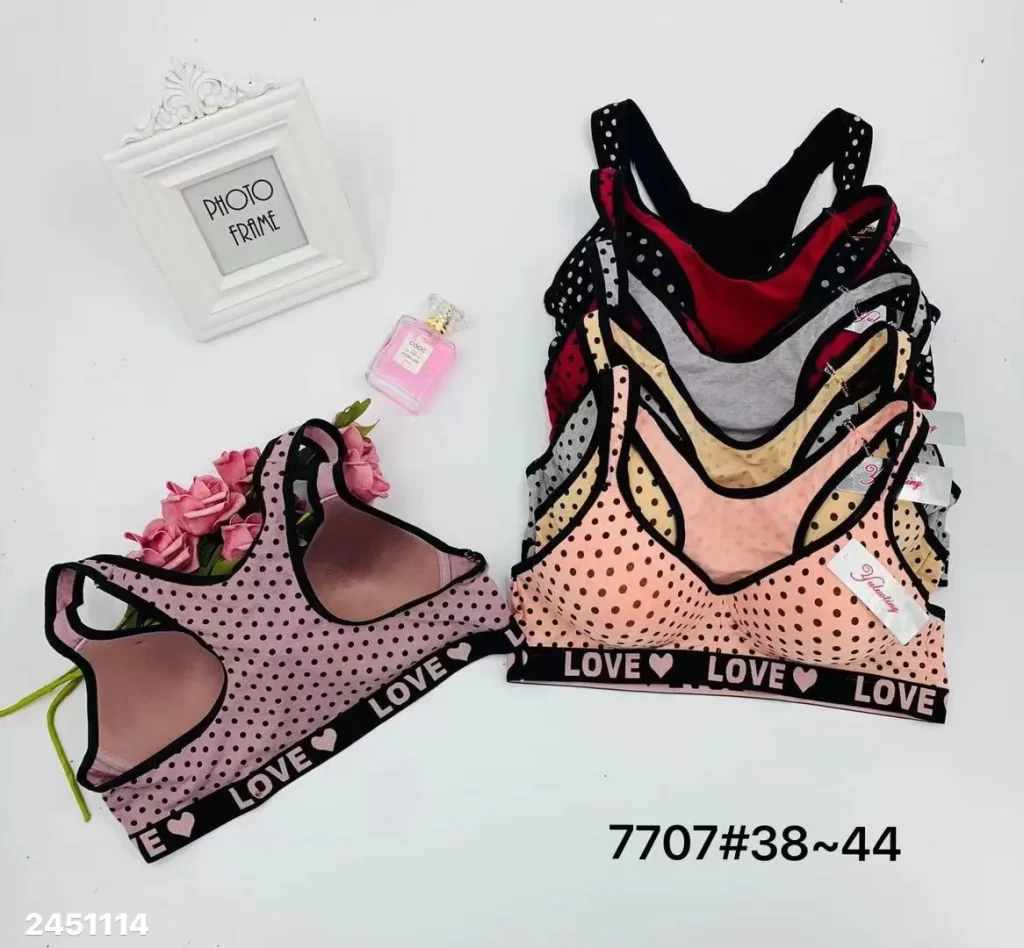 Wholesale Plus Size Sports Bra C Cup (7707) - China lingerie manufacturer & supplier