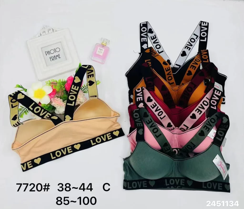 Wholesale Plus Size Sports Bra C Cup (7720) - China lingerie manufacturer & supplier