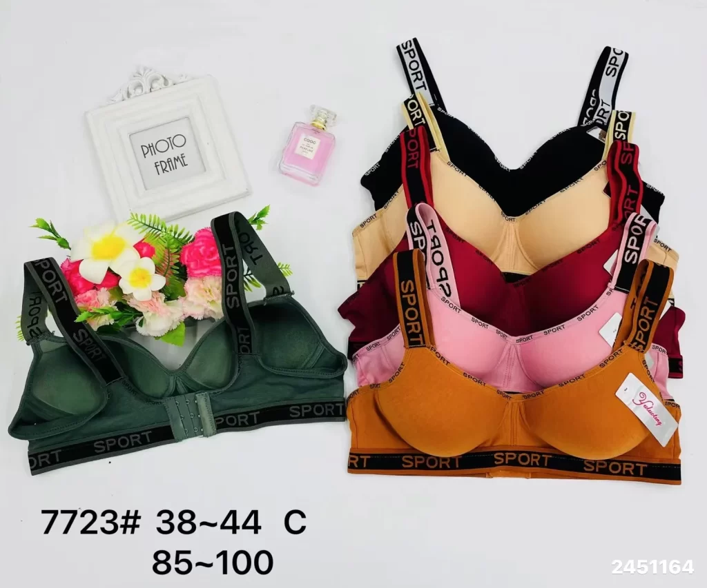 Wholesale Plus Size Sports Bra C Cup (7723) - China lingerie manufacturer & supplier