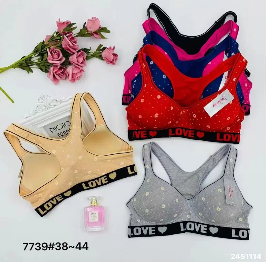 Wholesale Plus Size Sports Bra C Cup (7739) - China lingerie manufacturer & supplier