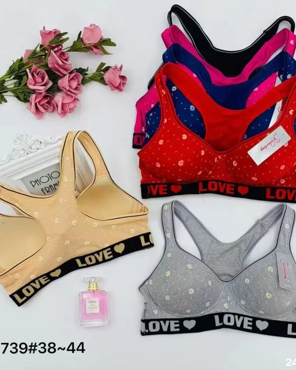 Wholesale Plus Size Sports Bra C Cup (7739) - China lingerie manufacturer & supplier