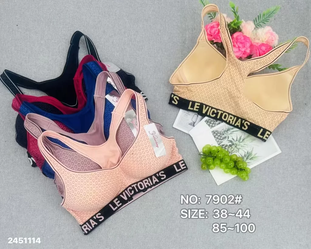 Wholesale Plus Size Sports Bra C Cup (7902) - China lingerie manufacturer & supplier