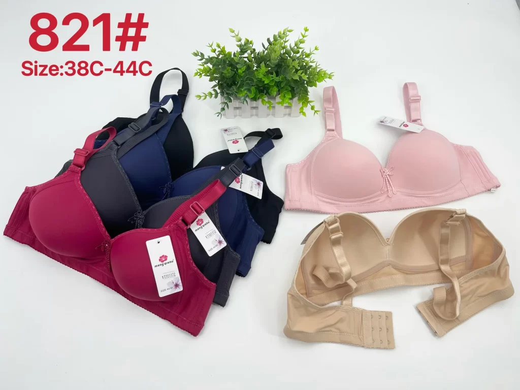 Wholesale Plus Size Lace Trim Bra C Cup (821) - China lingerie manufacturer & supplier