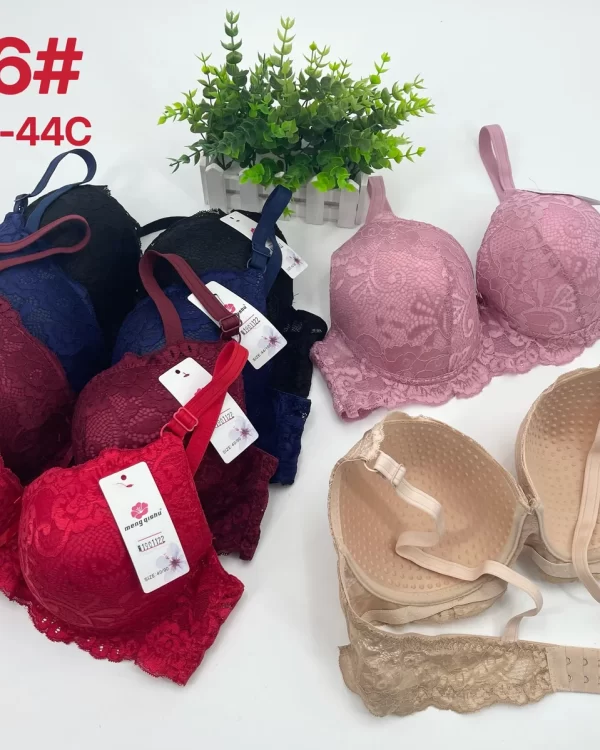 Wholesale Plus Size Lace Trim Bra C Cup (8306) - China lingerie manufacturer & supplier